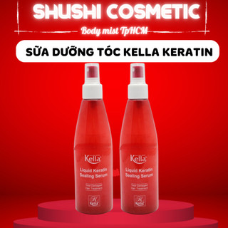 Xịt dưỡng tóc kella keratin phục hồi tóc hư tổn 250ml bodymist.tphcm