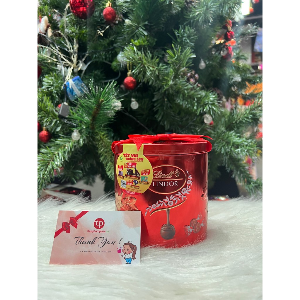 SCL Lindt Lindor hỗn hợp Ovan Tin - Hộp 144g