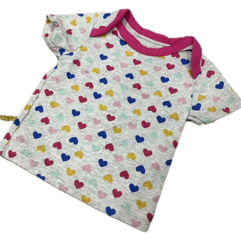 Áo thun hoạ tiết tay ngắn cho bé gái👶🏻