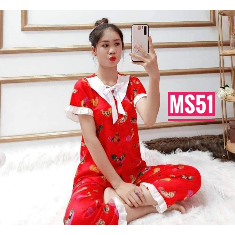 Đồ bộ dài thun aty nhiều mẫu 40-48KG