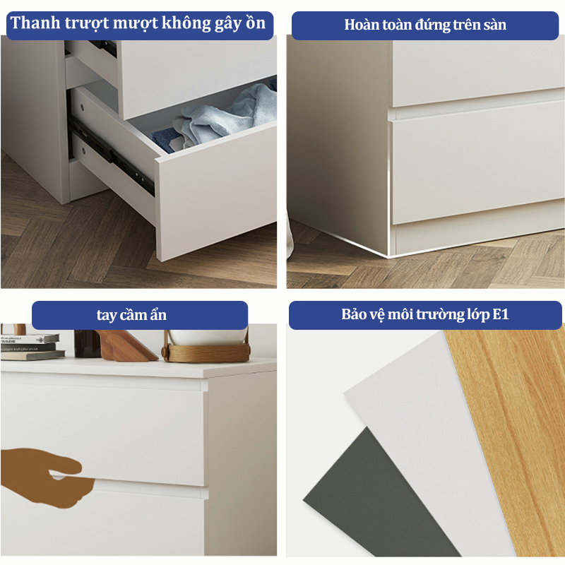 Tủ ngăn kéo gỗ tủ ngăn kéo gia đình phòng ngủ phòng khách