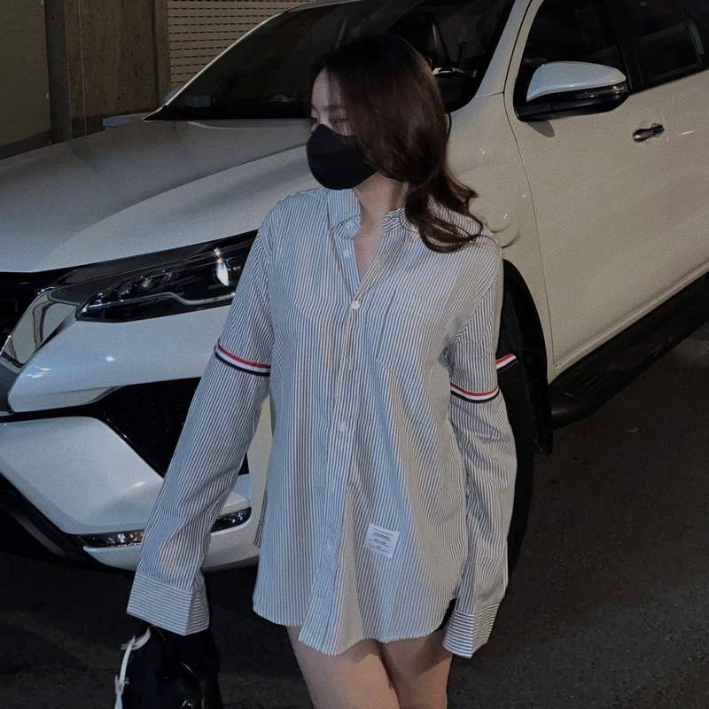 Áo Sơ Mi Thom Tay Dài Basic💙FREESHIP💙Hàng Siêu Cấp - Đồ Đôi Nam Nữ Unisex