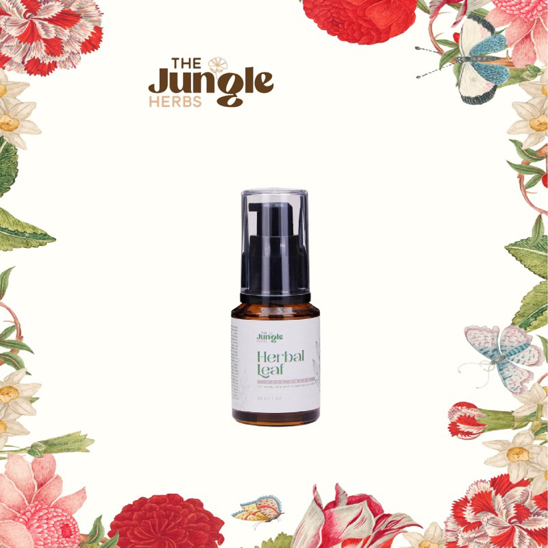 ⚡ FREESHIP⚡ Kem dưỡng da mụn Herbal Leaf Face Cream ngăn ngừa sẹo mụn handmade