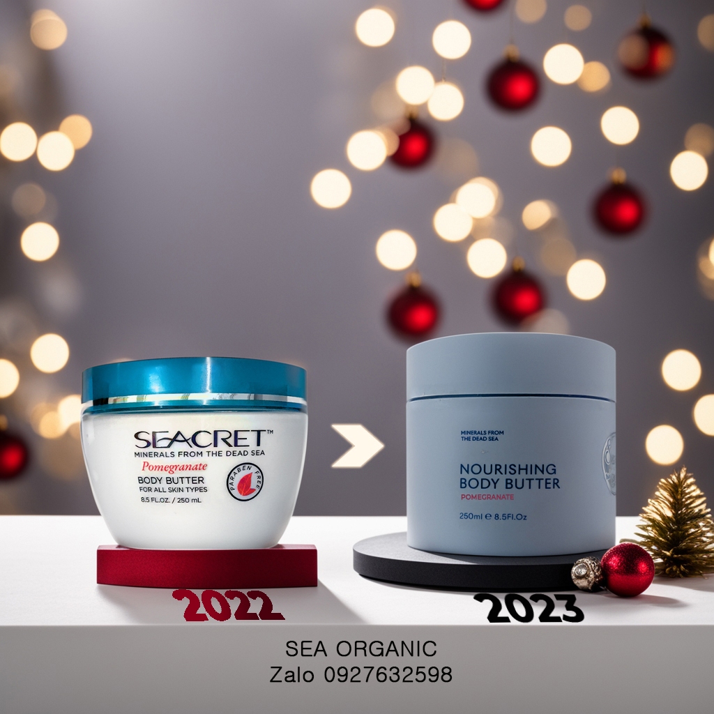 KEM DƯỠNG THỂ SEACRET TINH THỂ LỰU BODY BUTTER POMEGRANATE