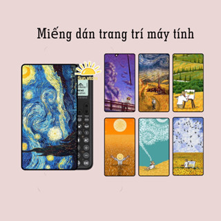  Skin tranh Vangogh dán máy tính cầm tay casio 