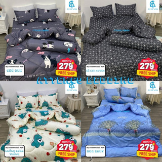 Chăn phao trần bông dày loại 1 bông hơi siêu nhẹ 1m8-2m cao cấp giữ nhiệt tốt đường kim mũi chỉ bền đẹp