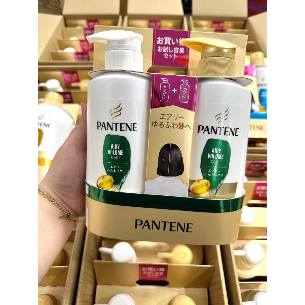 Set Bộ Dầu Gội Xả Pantene chính hãng Nhật bản