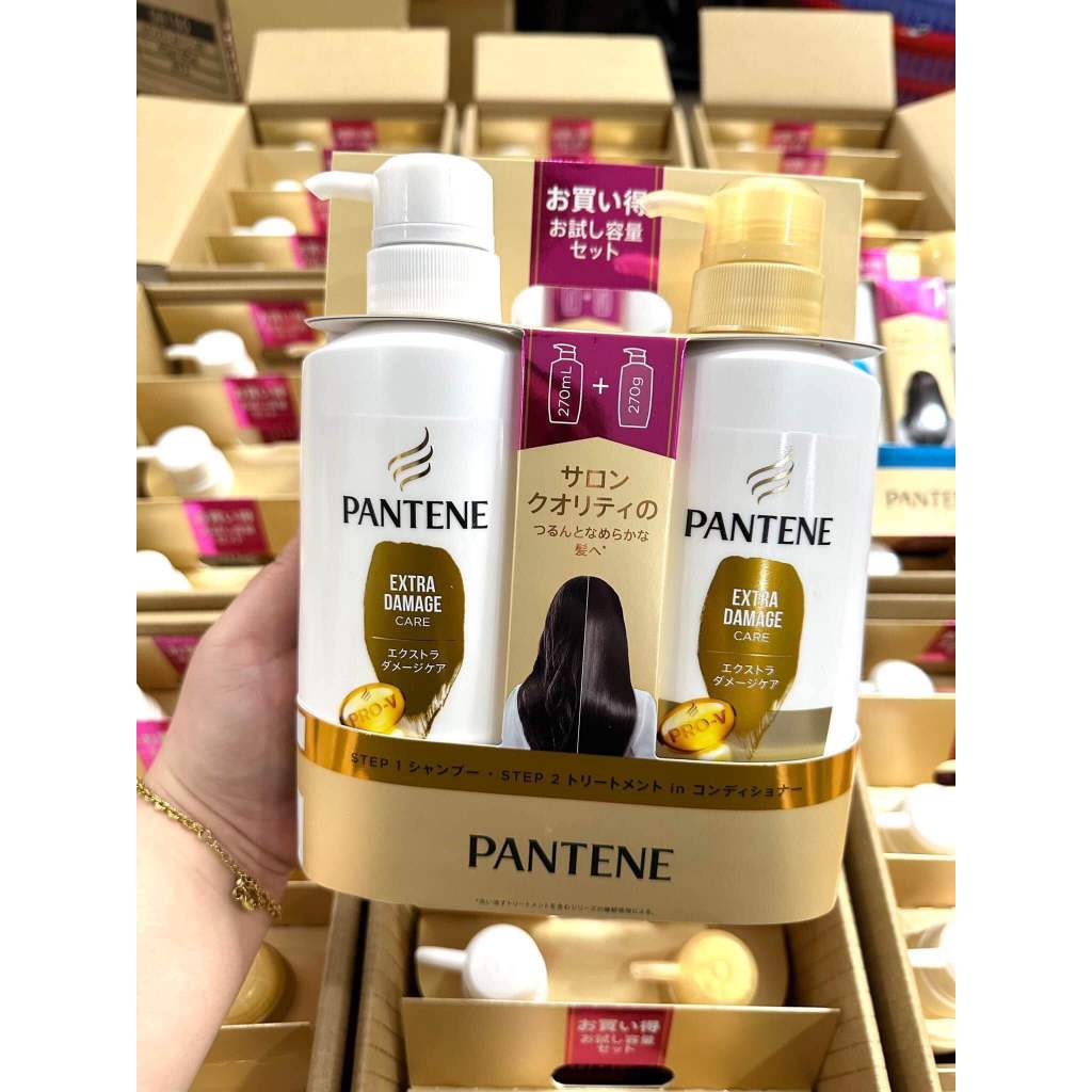 Set Bộ Dầu Gội Xả Pantene chính hãng Nhật bản