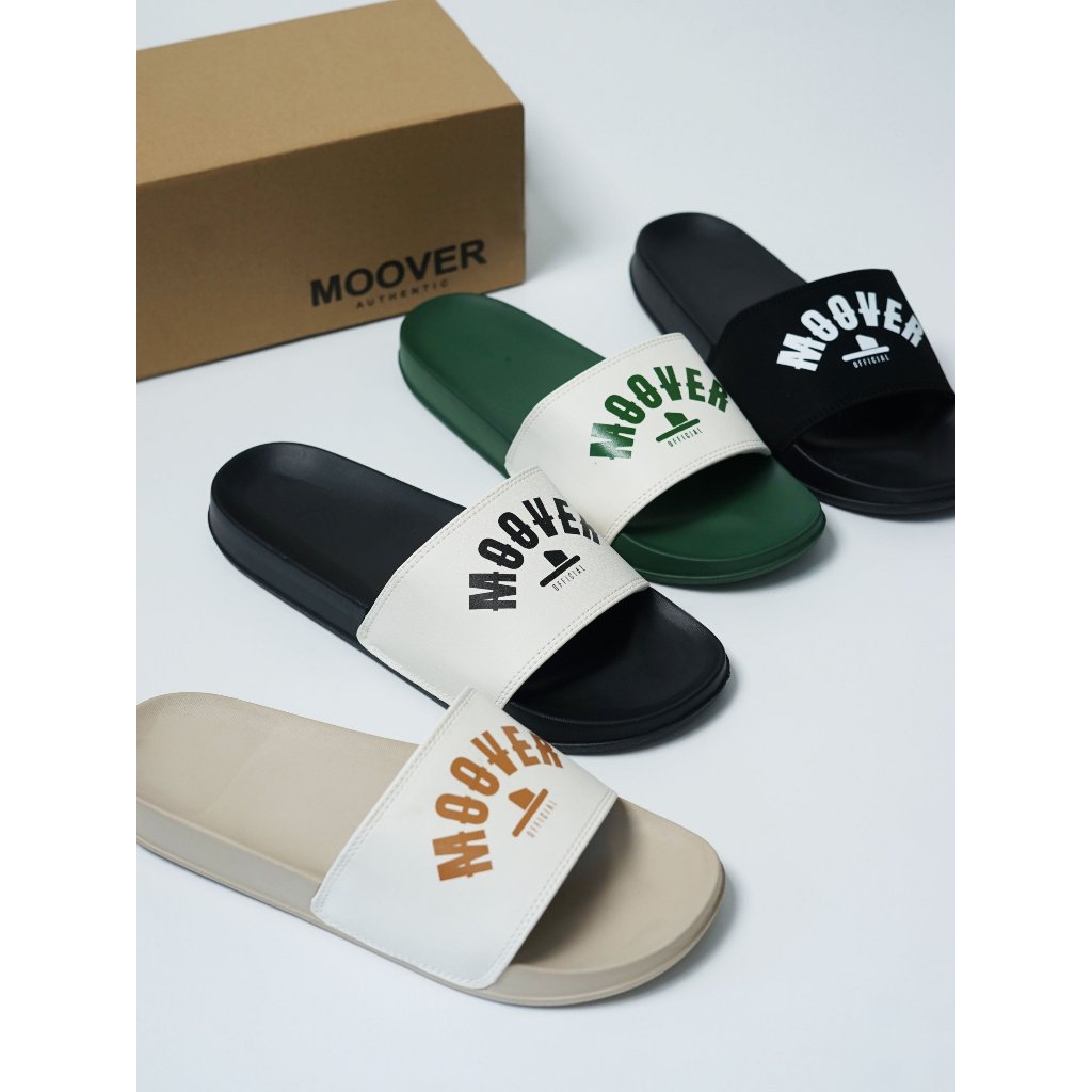 Dép quai ngang Moover official dép cao su Eva chống trơn trượt kháng nước mẫu mới nhất 2024