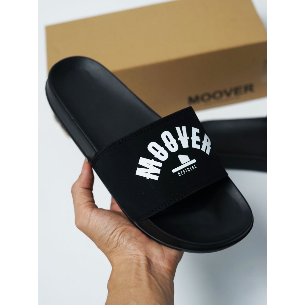 Dép quai ngang Moover official dép cao su Eva chống trơn trượt kháng nước mẫu mới nhất 2024