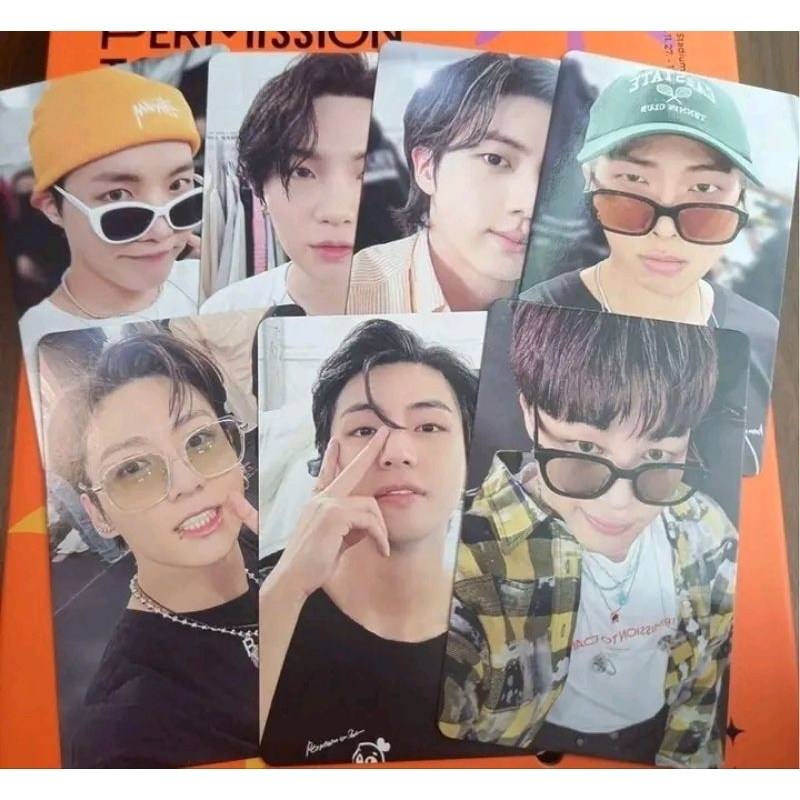 Pob Card BTS BTS PERMISSION TO DANCE ON STAGE in THE US