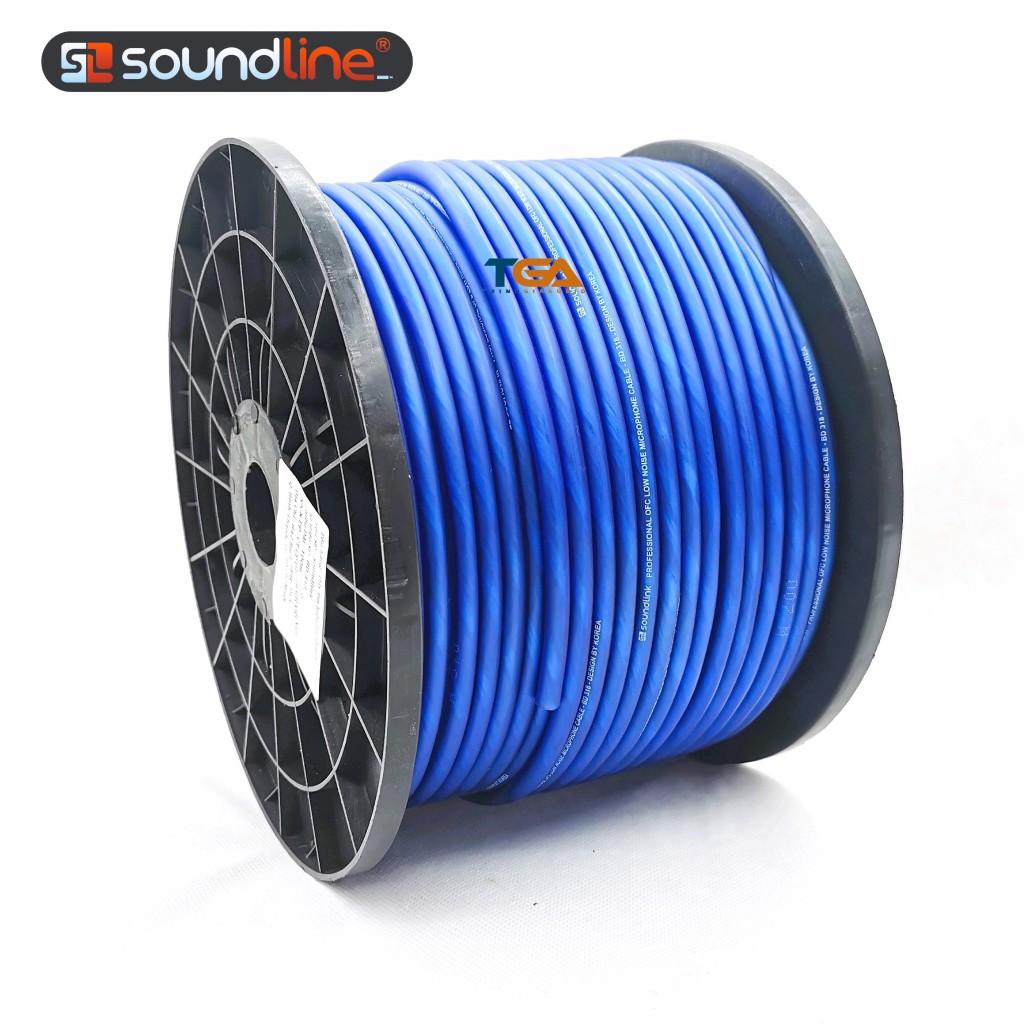 Dây tín hiệu Audio, Microphone chính hãng Soundline. Báo giá 1M