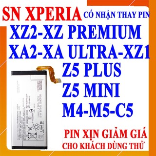 Pin scus cho sony xperia xa ultra/z5 mini/m5/m4/xz1/xz premium/xa2/c5/xz2/z5 plus