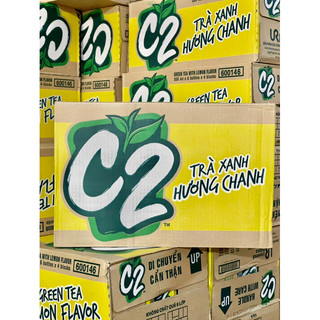 Thùng 24 chai c2 hương chanh 355ml x 4 lốc
