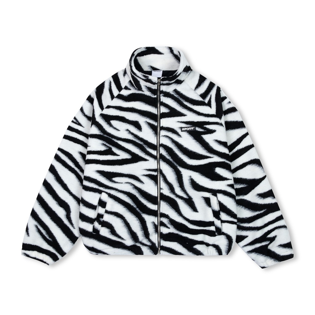 RIPOFFF Fleece Jacket 2023 - Zebra