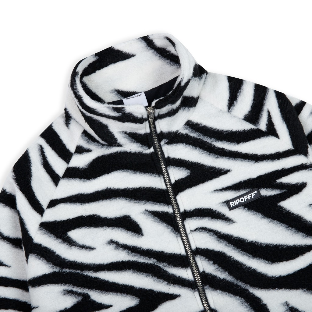RIPOFFF Fleece Jacket 2023 - Zebra