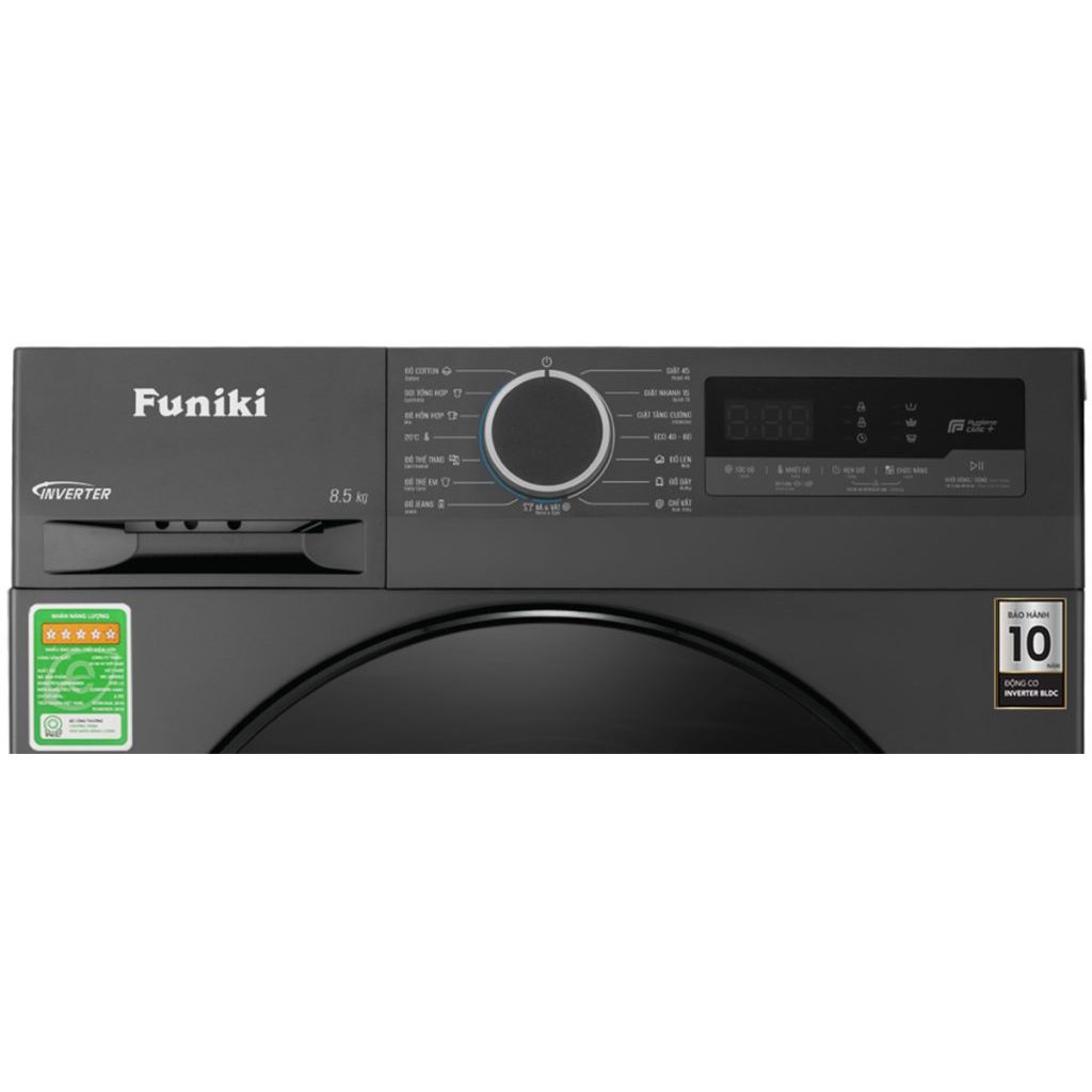 HWM F885ADG - Máy Giặt Cửa Trước Funiki F885ADG  - Bảo hành chính hãng