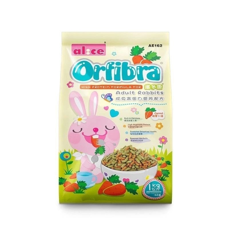 Cỏ Nén ORFIBRA ALICE Dinh Dưỡng Dành Cho Thỏ Nhỏ Và Trưởng Thành