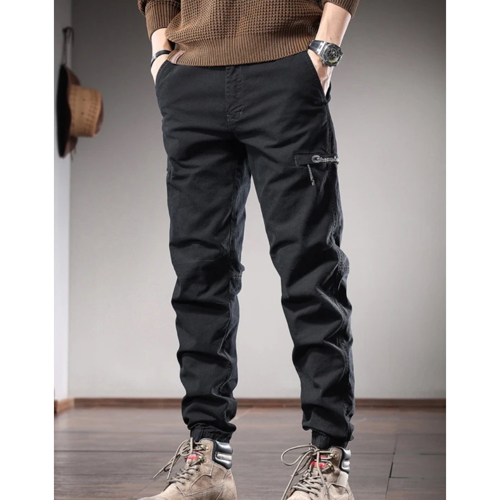 Quần Kaki Nam Ghampion Gấu Jogger Trẻ Trung, Quần Jogger Kaki Nam Hàng Chuẩn VNXK