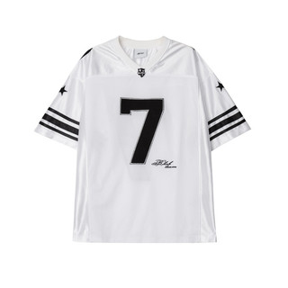 Blish 7 “jersey” shirt ver 2.0 trắng phối đen.