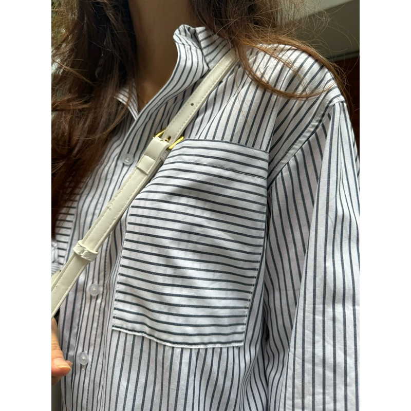 ÁO SƠ MI SỌC ĐEN