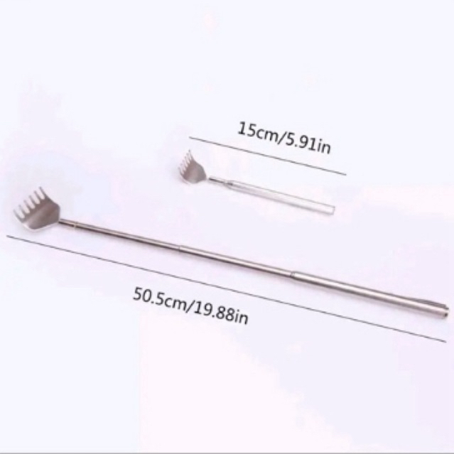 Cây gãi lưng inox rút gọn thông minh tiện lợi