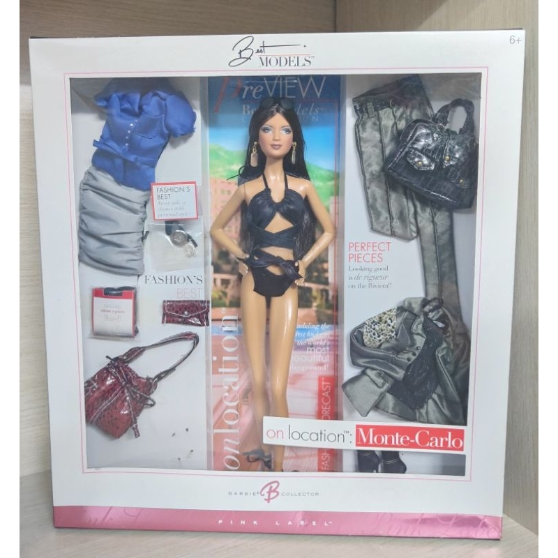Barbie on Location Monte Carlo doll