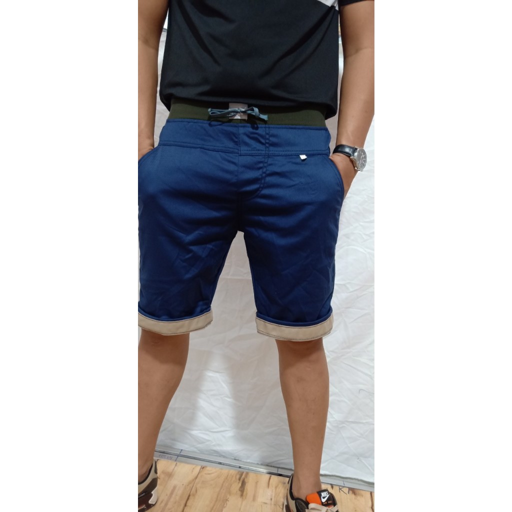 Quần short lưng thun nam K69