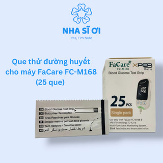 Que thử đường huyết, mỡ máu, gút dành cho máy đo 5 trong 1 facare fc-m168