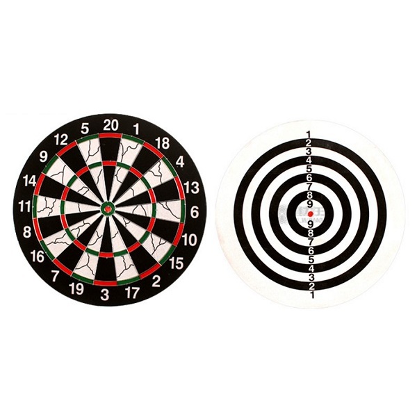 Bảng phóng phi tiêu 18 inches chính hãng cao cấp, 02 mặt gỗ đúng chuẩn