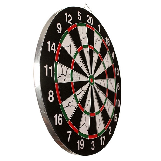 Bảng phóng phi tiêu 18 inches chính hãng cao cấp, 02 mặt gỗ đúng chuẩn