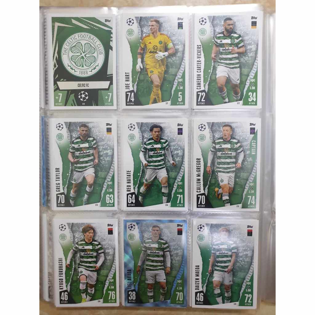 Thẻ bài Match attax 23/24 (2023/24) - Celtic FC