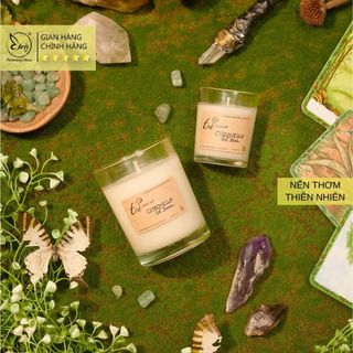 Nến thơm đơn hương sả java, tỏa handmade candle, nến thơm thư giãn