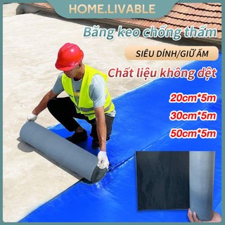 Màng chống thấm pvc cuộn 5 mét băng keo dán rộng 20cm/30cm/50cm/100cm miếng dán siêu dính miếng dán chống thấm nước