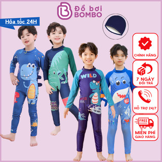 Áo bơi bé trai khủng long 3 kiểu dáng