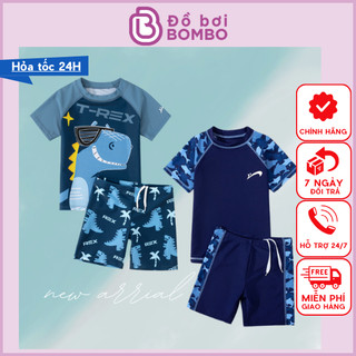 Đồ bơi bé trai quần rời Yuke size Đại bé đến 45.47 ký (mẫu mới về )
