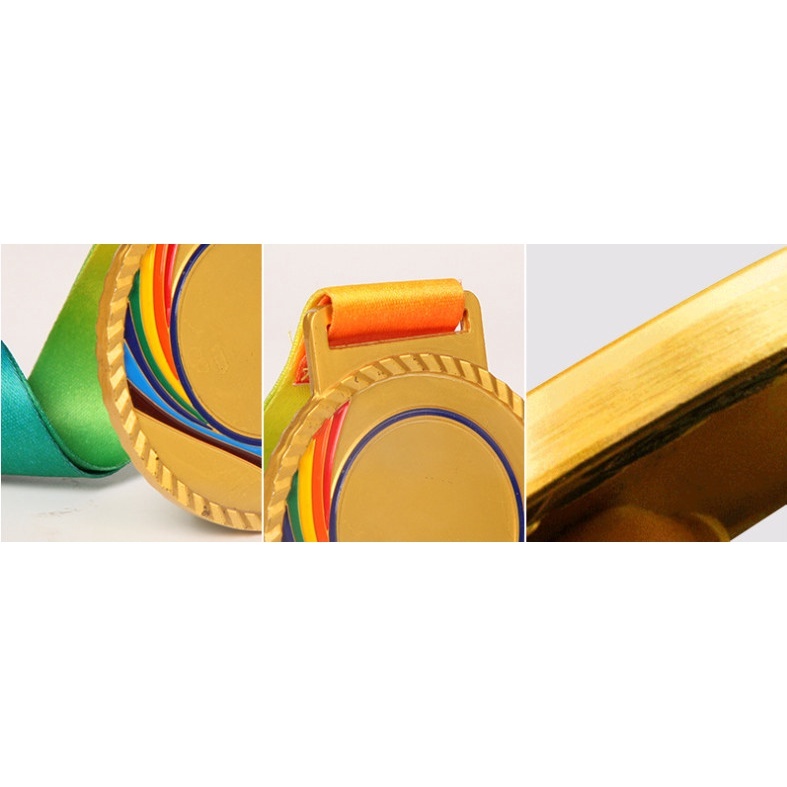 Huy chương thể thao dây lụa, huy chương cầu lông, bóng đá ,bơi lội, điền kinh thể thao cao cấp