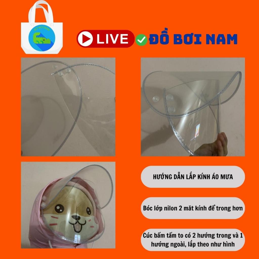 Áo mưa trùm đơn/đôi cao cấp dùng cho xe máy, kính chống mưa hắt dài đến gót chân