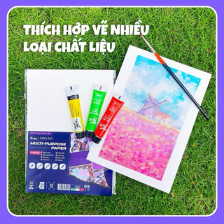 [DA ĐEN] Giấy Vẽ Happy Multi Purpose Paper 200gsm (Mới)
