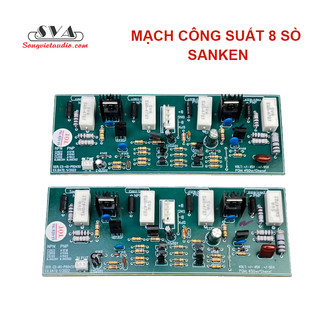 Mạch công suất 8 sò sanken -1 cặp