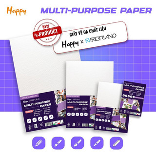 [DA ĐEN - QUẬN 3] Giấy Vẽ Happy Multi Purpose Paper 200gsm (Mới)