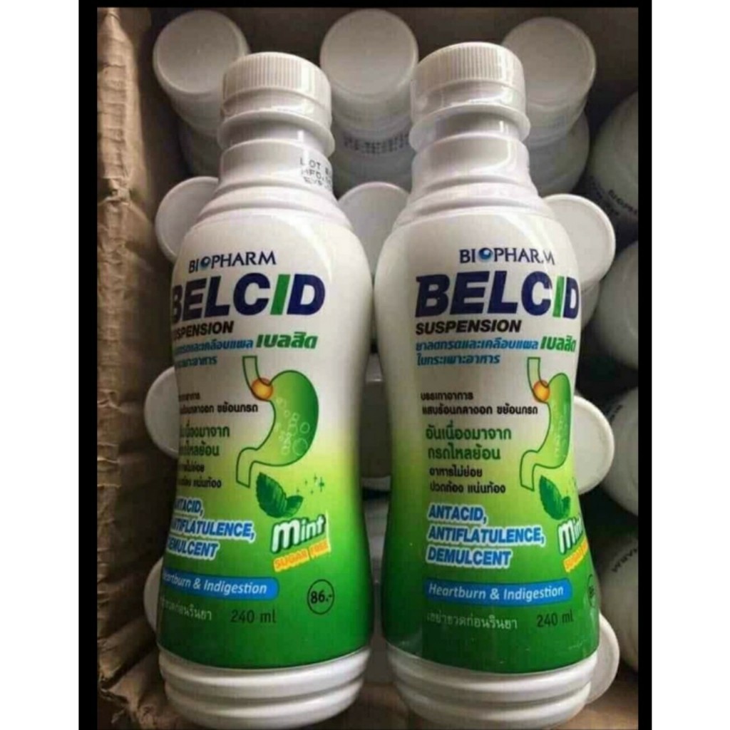 Siro Dạ Dày BELCID SUSPENSION Thái Lan- Sữa dạ dày chai 240ml