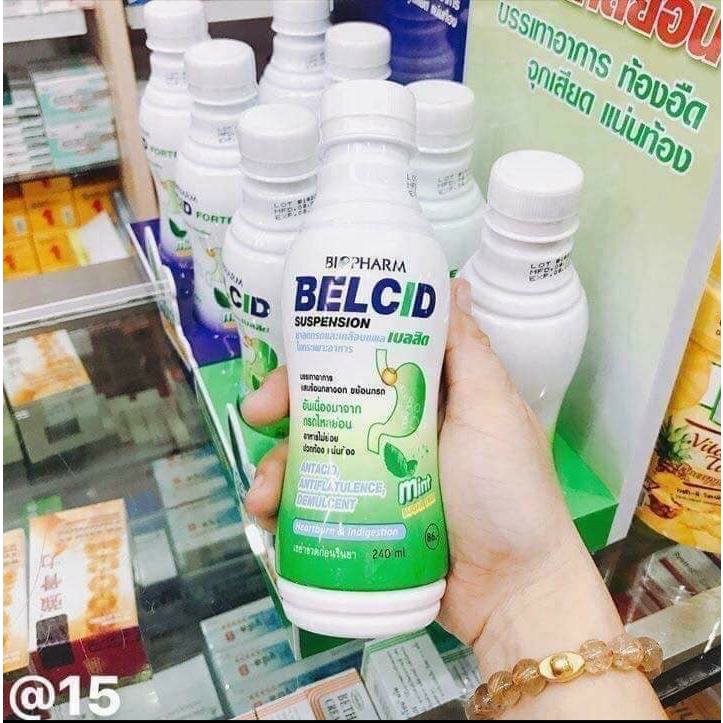 Siro Dạ Dày BELCID SUSPENSION Thái Lan- Sữa dạ dày chai 240ml