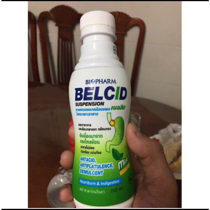 Siro Dạ Dày BELCID SUSPENSION Thái Lan- Sữa dạ dày chai 240ml