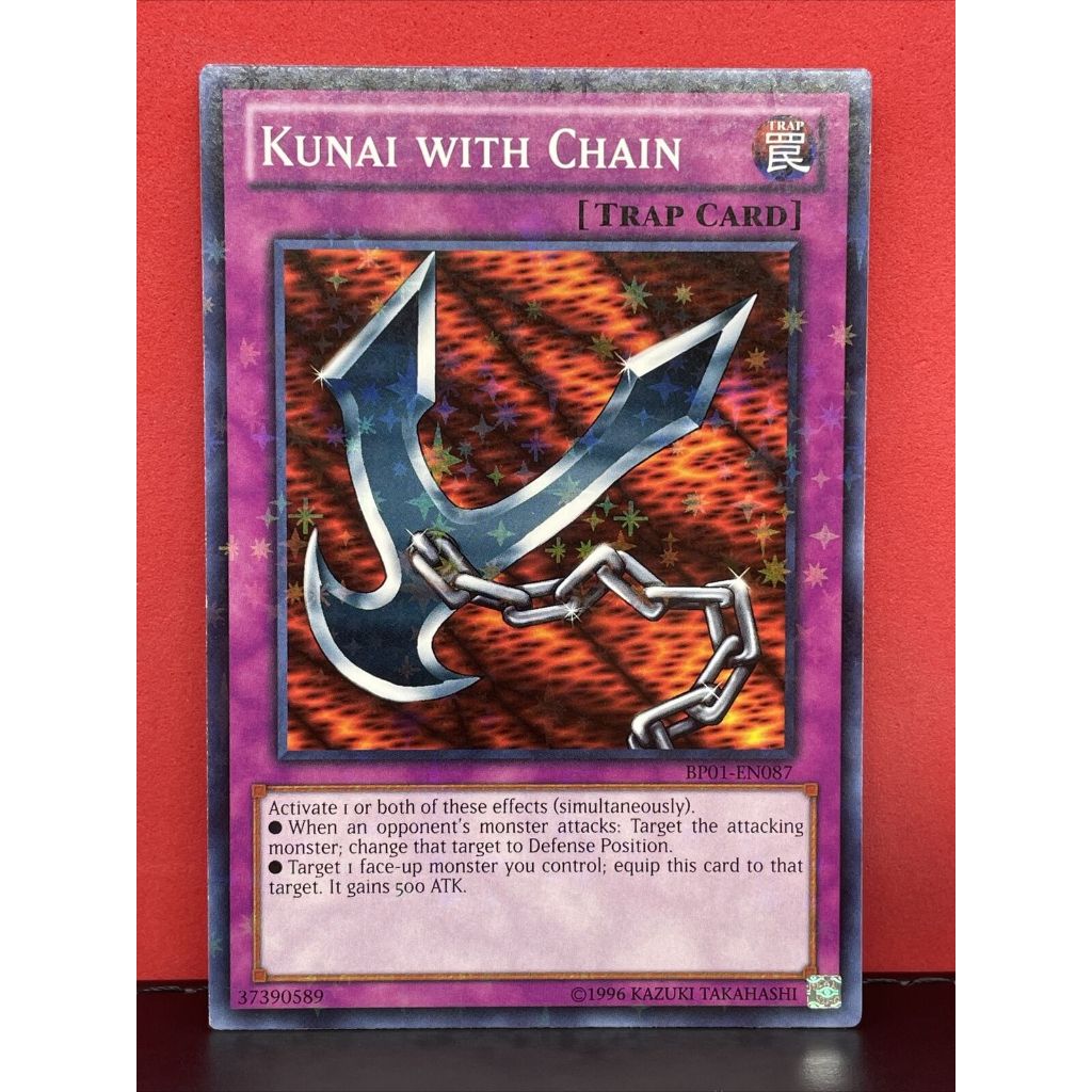 Thẻ Bài Mint90 Yugioh Trap Kunai with Chain