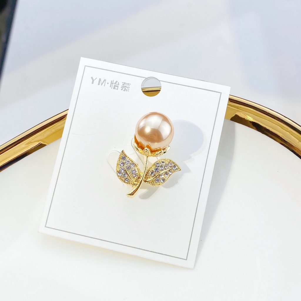 Ghim Cài Áo Đính Đá Thời Trang Sang Ttrọng Cho Nữ