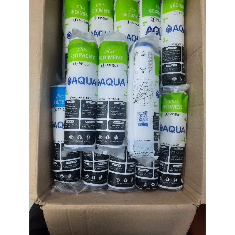 Bộ lõi lọc nước Aqua chính hãng