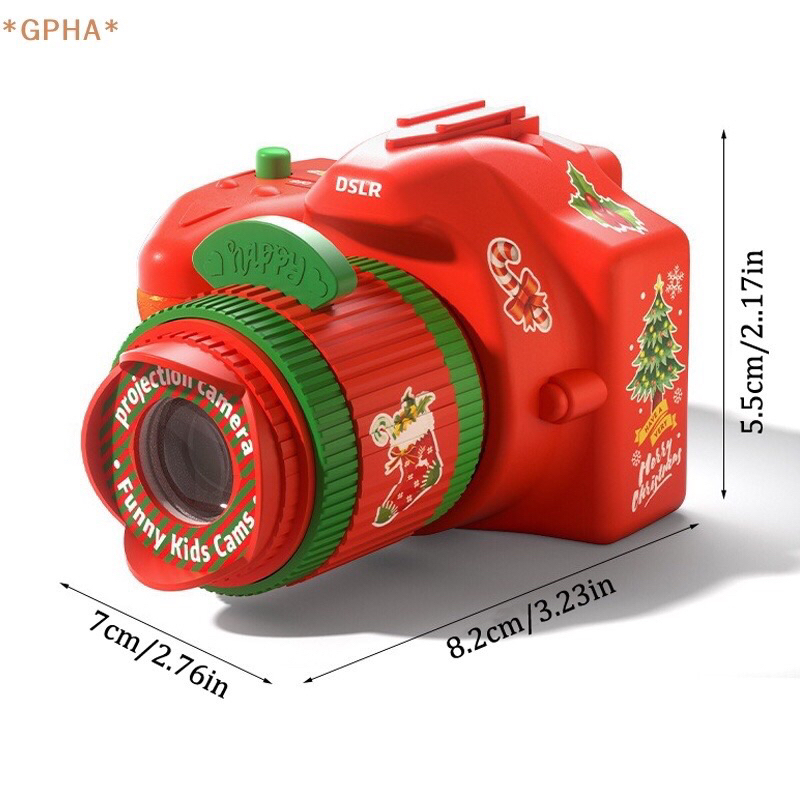 Đồ chơi máy ảnh chiếu hình flash chủ đề noel giáng sinh, quàn tặng noel giáng sinh cho các bé- Thepooh