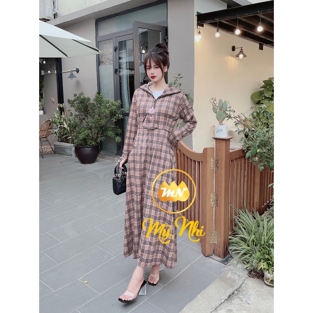 Áo chống nắng nữ toàn thân vải Umi dáng xòe không xẻ sau che kín chân thoáng mát mẫu mới 2022