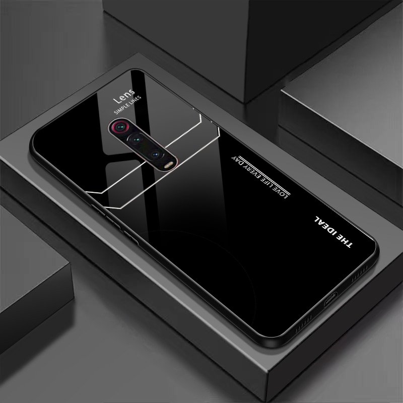 Ốp Lưng cho XIAOMI REDMI K20, K20 PRO, MI 9T, MI 9T PRO Mặt lưng kính, chống sốc, thiết kế riêng